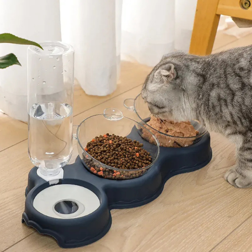 3-in-1 Cat Feeder