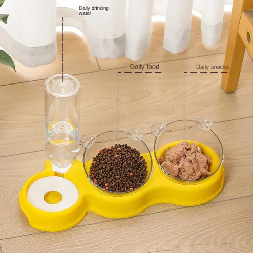 3-in-1 Cat Feeder
