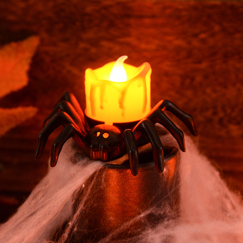 Halloween Spider Candles