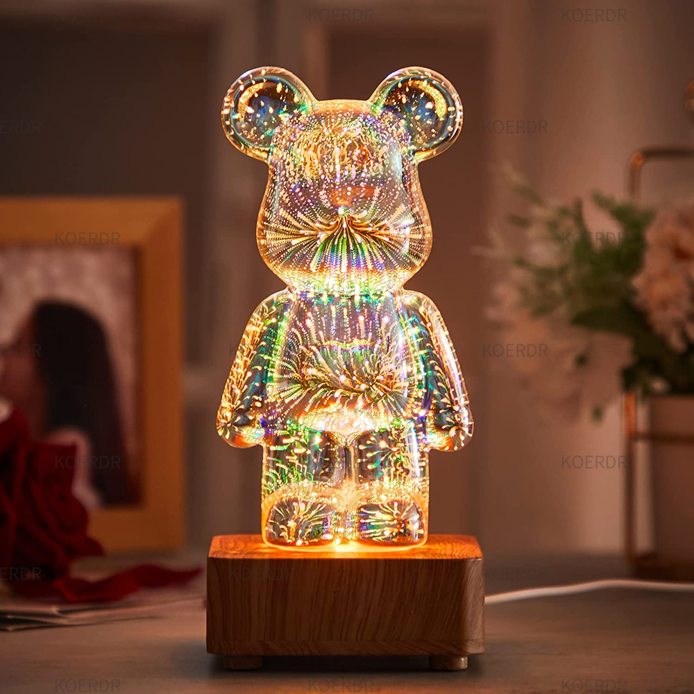 3D Firework Bear Lamp™