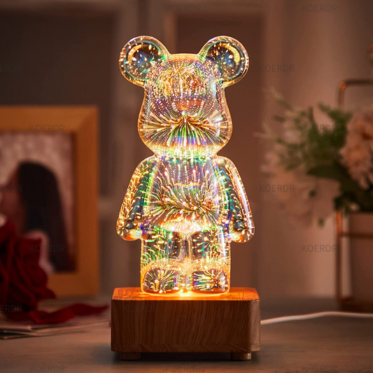 3D Firework Bear Lamp™