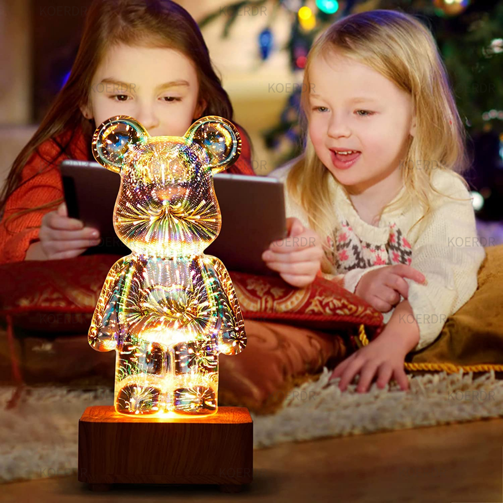 3D Firework Bear Lamp™
